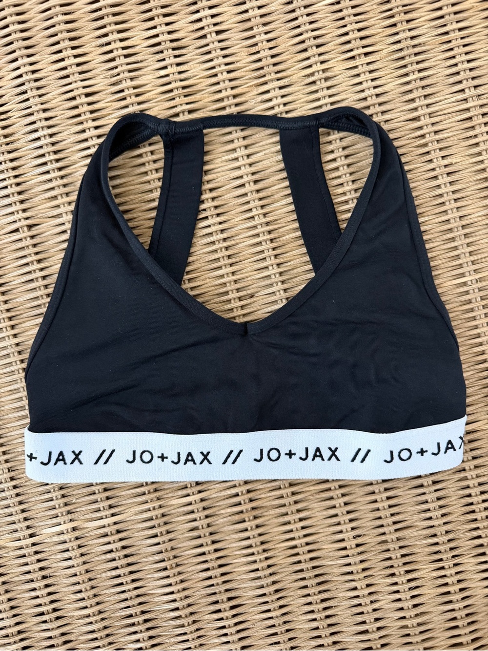 JO+JAX Logo Band Bra Crop Top Size Youth Large